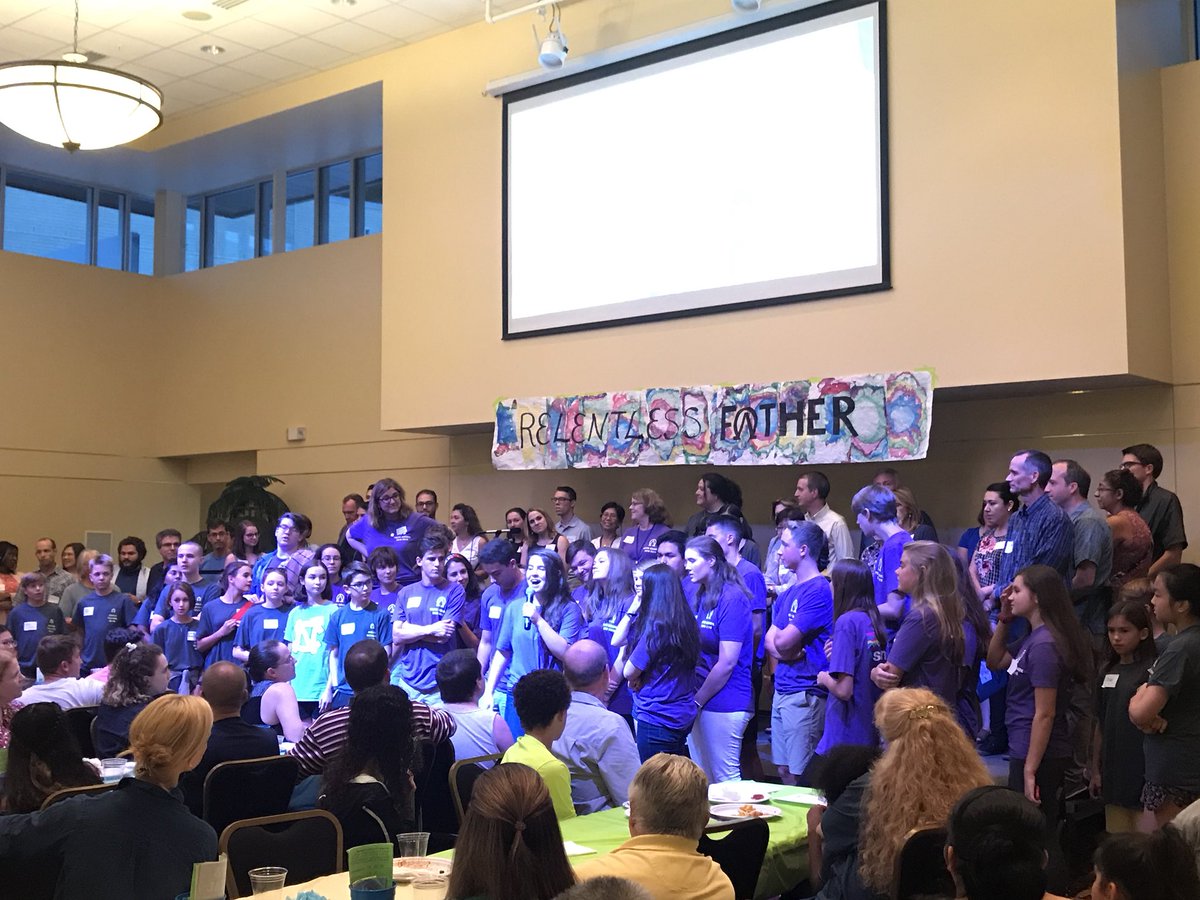 thomasmoreyouth's tweet photo. #Stmym potluck kickoff a success! Thanks to all the beautiful people who made the night memorable! #relentlessfather #stmym https://t.co/TwVOKf9jzh