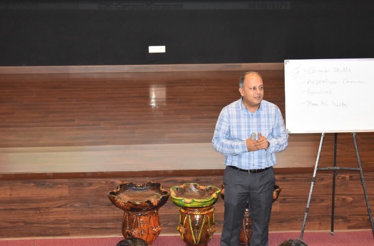 imsuc_campus's tweet image. Career Development Centre at IMS Ghaziabad (University Courses Campus) organized the workshop on ‘Assertive Communication’ on 22 September 2018 for the final year students of BBA (2016-2019).
#imsghaziabad
#CDCteam
#assertivecommunication
#CEGRawarded