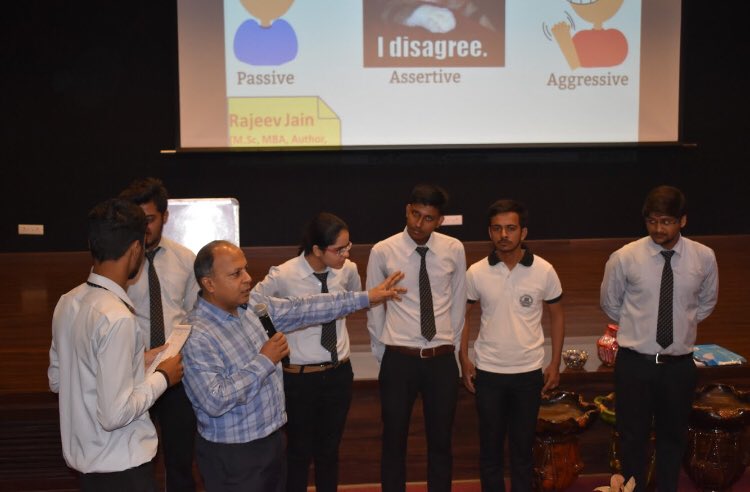 imsuc_campus's tweet image. Career Development Centre at IMS Ghaziabad (University Courses Campus) organized the workshop on ‘Assertive Communication’ on 22 September 2018 for the final year students of BBA (2016-2019).
#imsghaziabad
#CDCteam
#assertivecommunication
#CEGRawarded