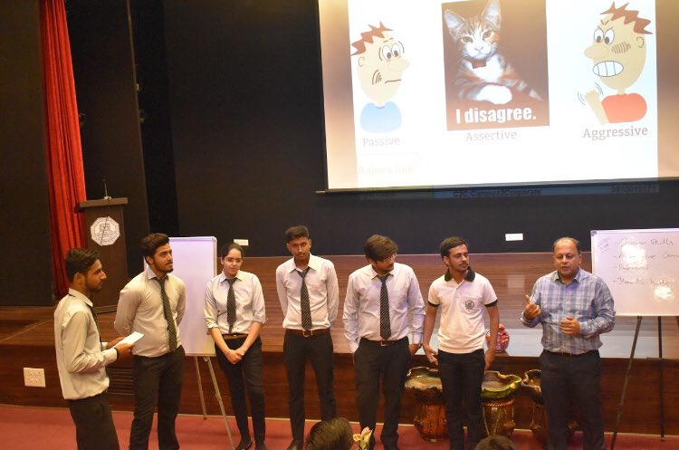 imsuc_campus's tweet image. Career Development Centre at IMS Ghaziabad (University Courses Campus) organized the workshop on ‘Assertive Communication’ on 22 September 2018 for the final year students of BBA (2016-2019).
#imsghaziabad
#CDCteam
#assertivecommunication
#CEGRawarded