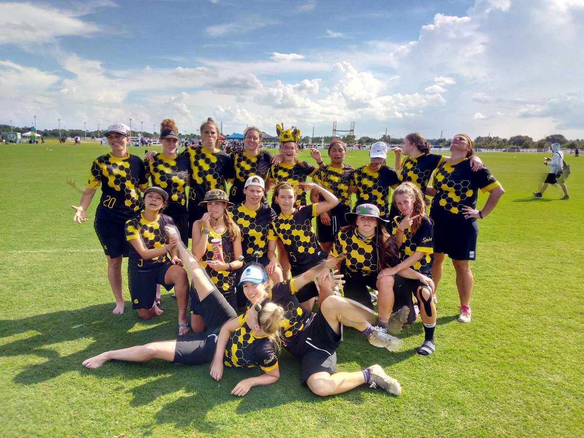 Regionals down in the books. Lots of fun sweaty Frisbee was had. Tennessee frisbee showed up and out.  #fearthesting #hugabeegetstung