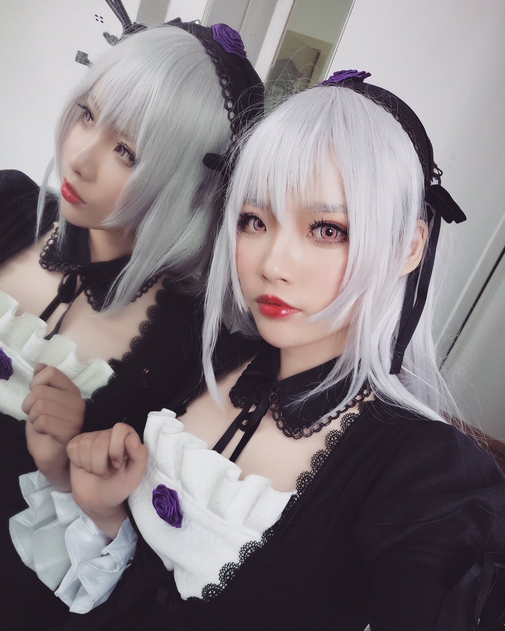 コスプレ衣装　薔薇少女  水銀　Sサイズ 人気安いローゼンメイデン 薔薇乙女 水銀燈(すいぎんとう