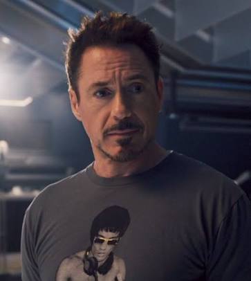 bruce lee tony stark shirt