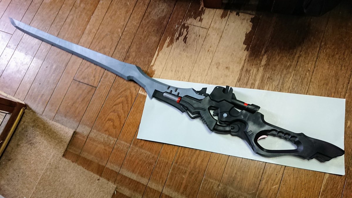 四〇式戦術刀完成！！！！ #ニーアオートマタ #Fusion360 #3Dプリンタ