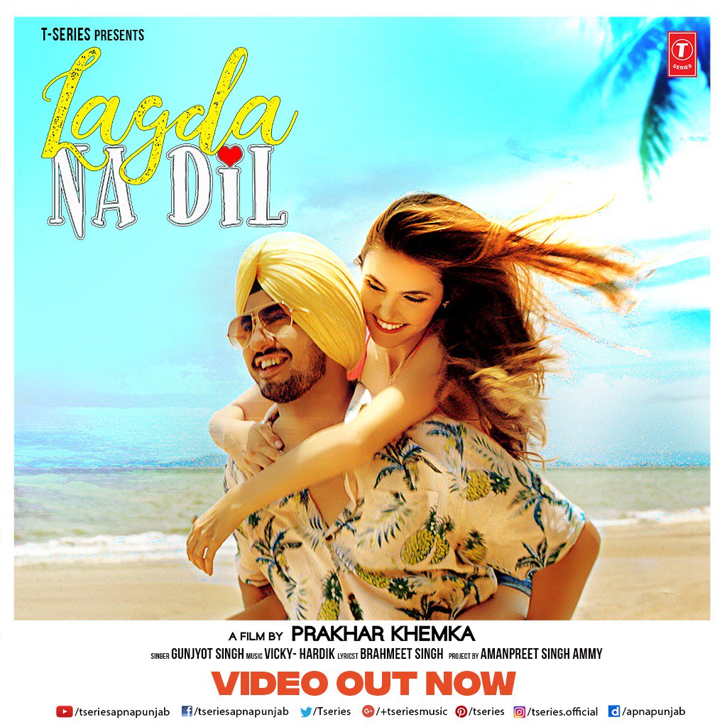 TSeries's tweet photo. #LagdaNaDil by #GunjyotSingh feat. #BarbaraVaz not now : https://t.co/gIGKPC5tHs

@VickyHardik #BrahmeetSingh @prakharkhemka5 @BeyondEnt1 #AmanpreetSinghAmmy #GurpartapKang #SidParmar https://t.co/dQ6RoLhG3o