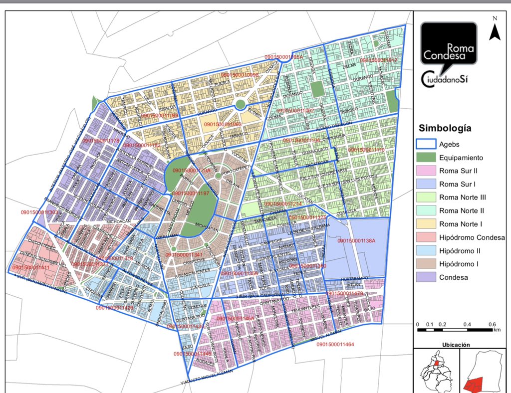 Escultura Rebobinar Discriminación colonia roma df mapa origen
