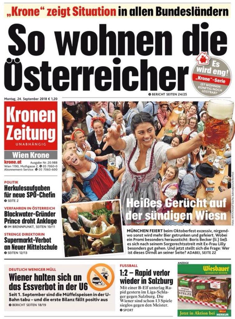 Titelblatt Bild Zeitung Heute - Test 3