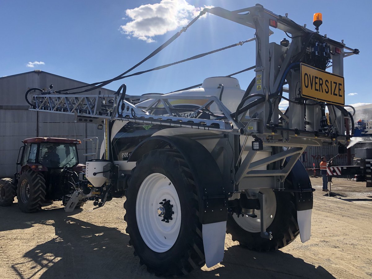 JtaSpraying's tweet photo. JTA Sprayer ready for delivery to Jeff Bennent of #condoblin 8500L 36M. #ausmade #wellpriced #allbellsandwhistlesstandard. https://t.co/EwYnAQsUt0