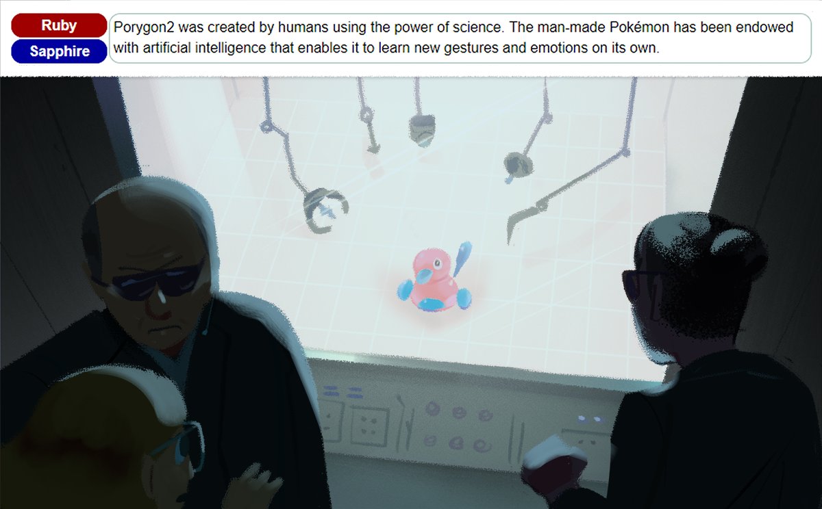 everydaylouie's tweet photo. the evolution of porygon https://t.co/lU8bUI5V6Z