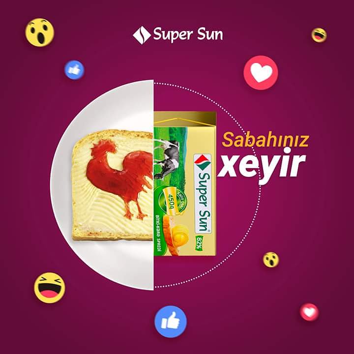 Sabahınız xeyir, super izləyicilərimiz! Bu günkü səhər yeməyinin ulduzu nədir? 😋 

#SuperSun