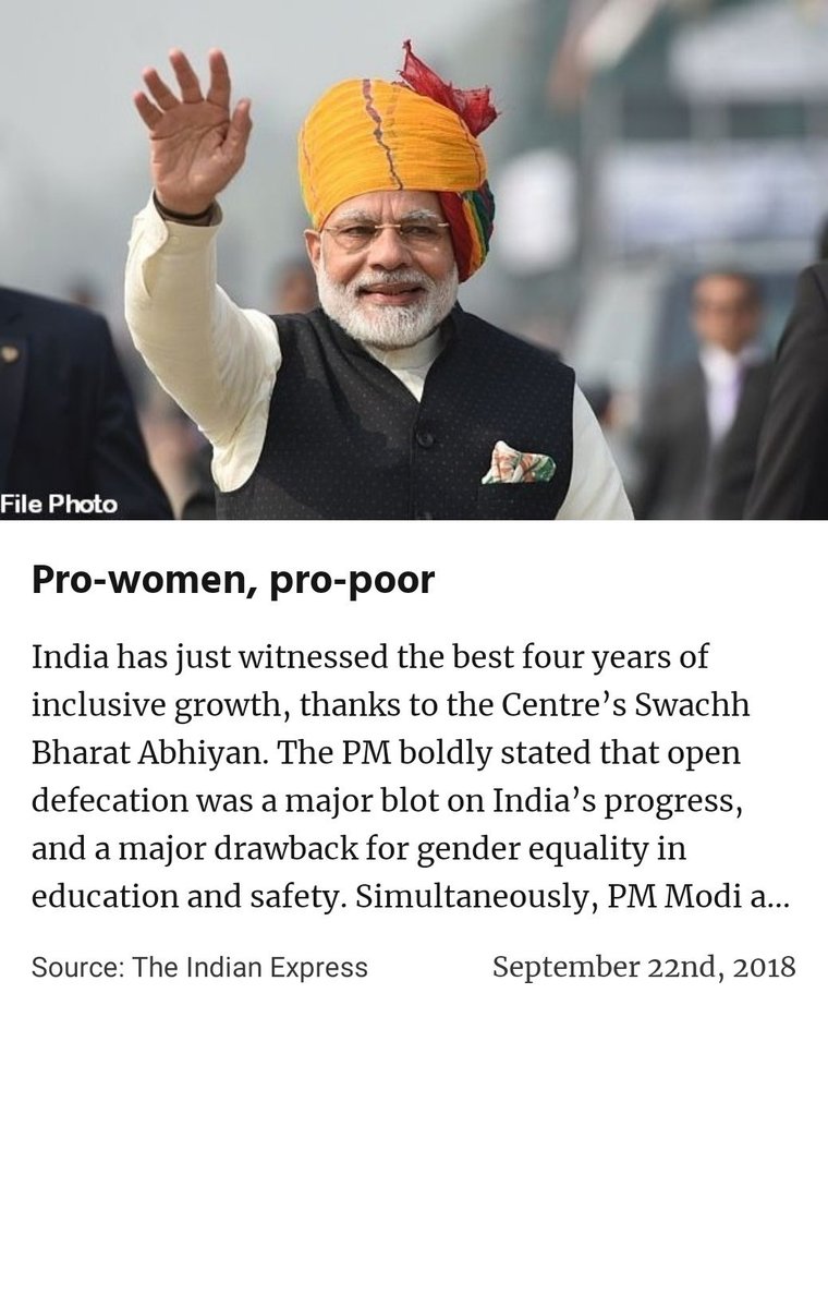 iPurohitHarshal's tweet image. Pro-women, pro-poor
indianexpress.com/article/opinio…
#MyPMModi 
via NaMo App