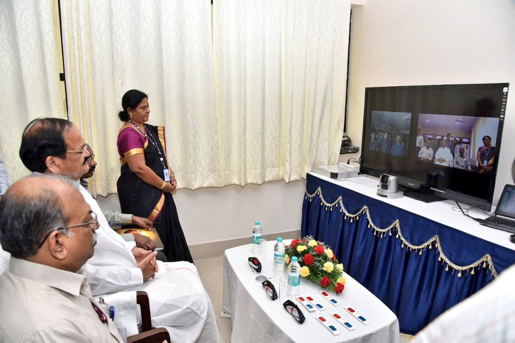 VPIndia's tweet photo. Interacting with the Scientists at Antarctica Ground Station for Earth Observation Satellites (AGEOS), at Bharati Station, Larsemann Hills, Antarctica, for receiving Indian Remote sensing Satellite (IRS) data. @isro #AGEOS #NRSC https://t.co/zawLVqH37P