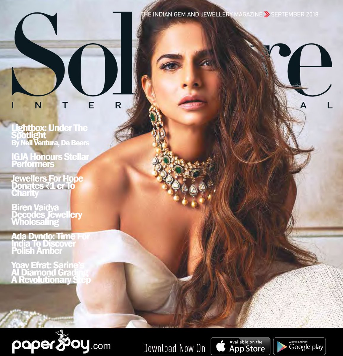 PaperboyOnline's tweet photo. Marching Ahead There can be no doubt left that the #IIJS can – single-handedly – turn around the fortunes of the entire Indian gem and #Jewelleryindustry. Grab your #ecopy here - https://t.co/zwddgDvFn8
Download the #PaperboyApp Now! - https://t.co/AQ8PczRVYW
#SolitaireMagazine https://t.co/GoDzF58zej
