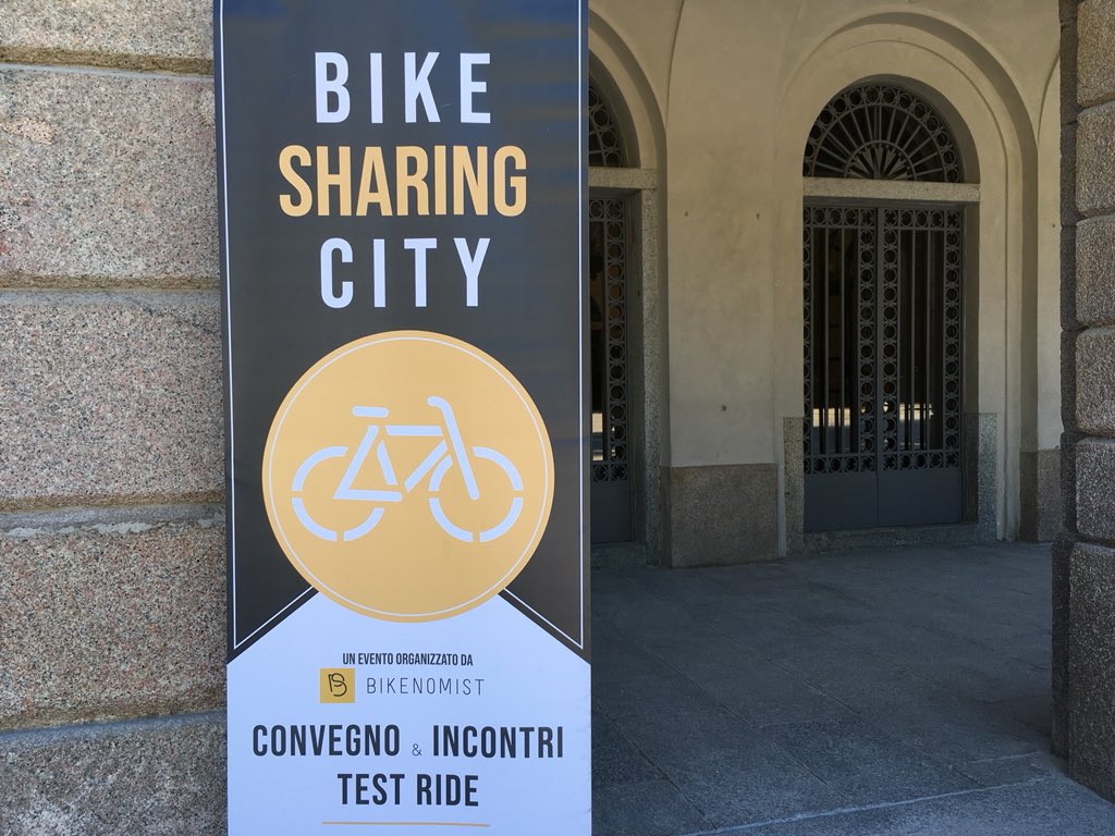 Convegno&amp;Incontri e Test Ride 
Bike Sharing City #milanobikecity
Arena, Milano 
<a href="/bikeitalia_it/">Bikeitalia.it</a> <a href="/ComuneMI/">Comune di Milano</a>