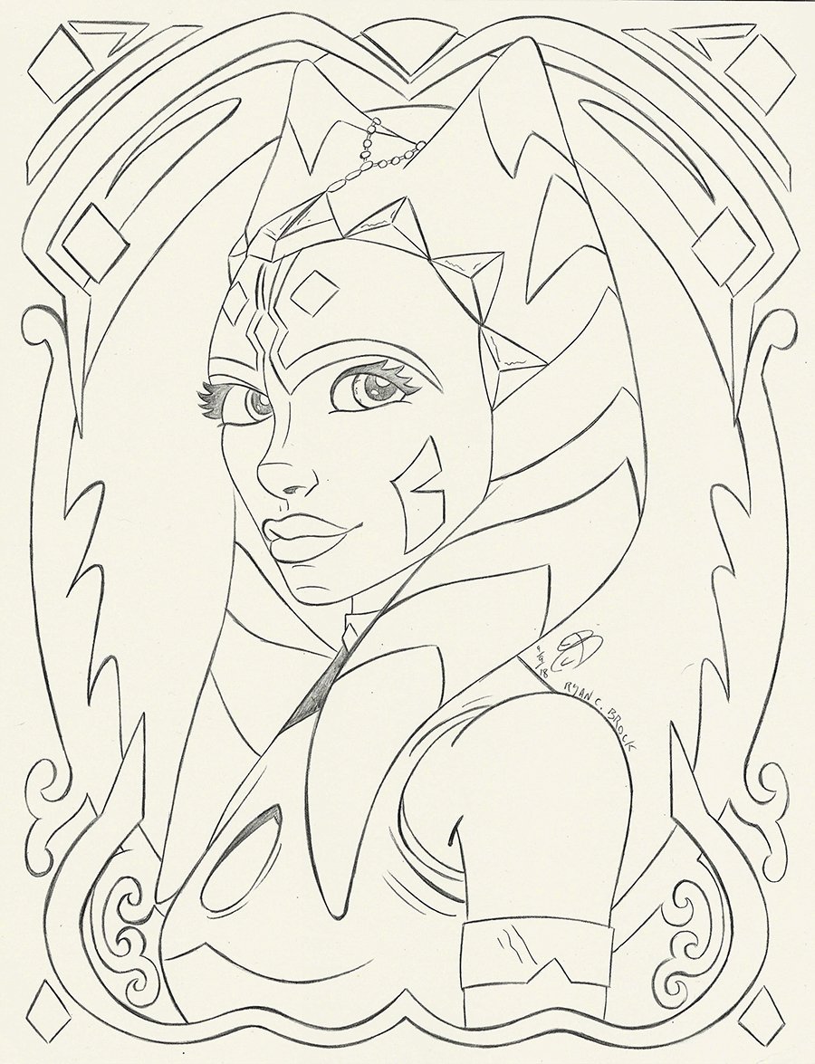 star wars clone wars ahsoka coloring pages