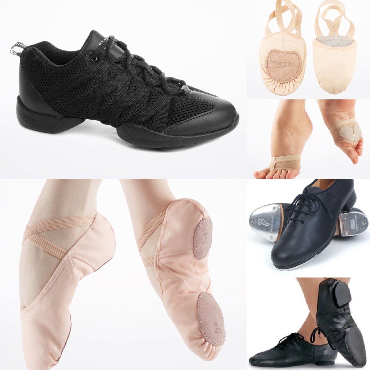 types of dance shoes