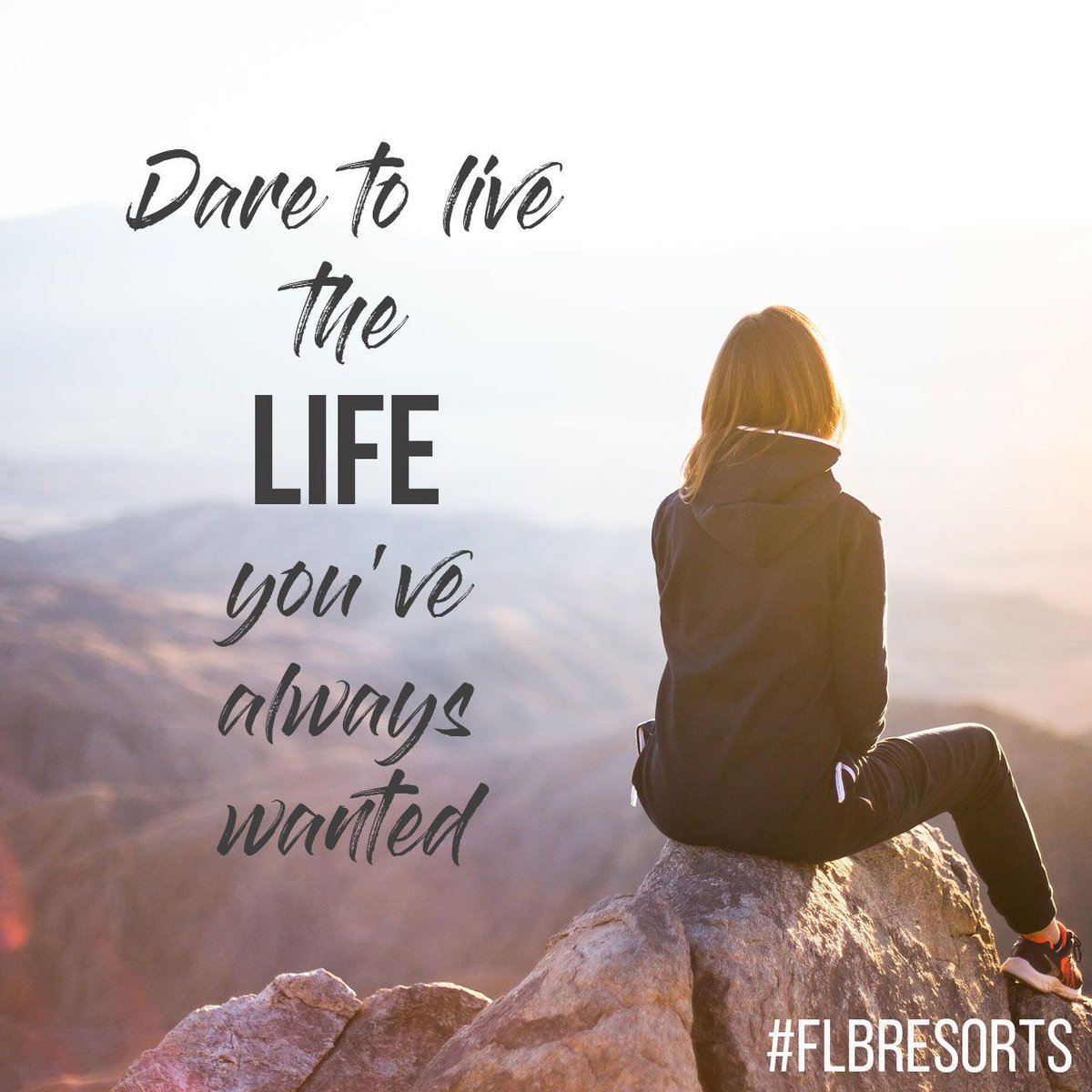 FlbResorts's tweet photo. Travel Quotes - Dare to live the LIFE you've always wanted.
#FLBresorts #Familyvacation #Livethelocal #travel #travelinsta #travelgram #vacation #instatravel #tourism #travelblogger #ilovetravel #writetotravel #instatravelling #trip #traveltheworld #travelblog #wanderer https://t.co/PvJawZoWR0