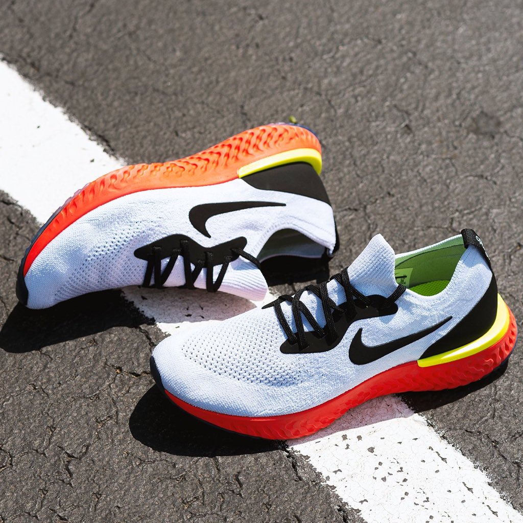 nike epic react flyknit crimson