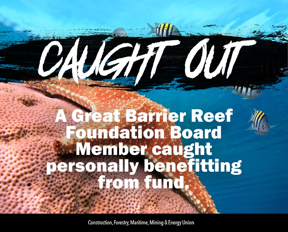 WhatsThePointMT's tweet image. The truth is emerging about #Reefgate and it's not good #auspol #QandA