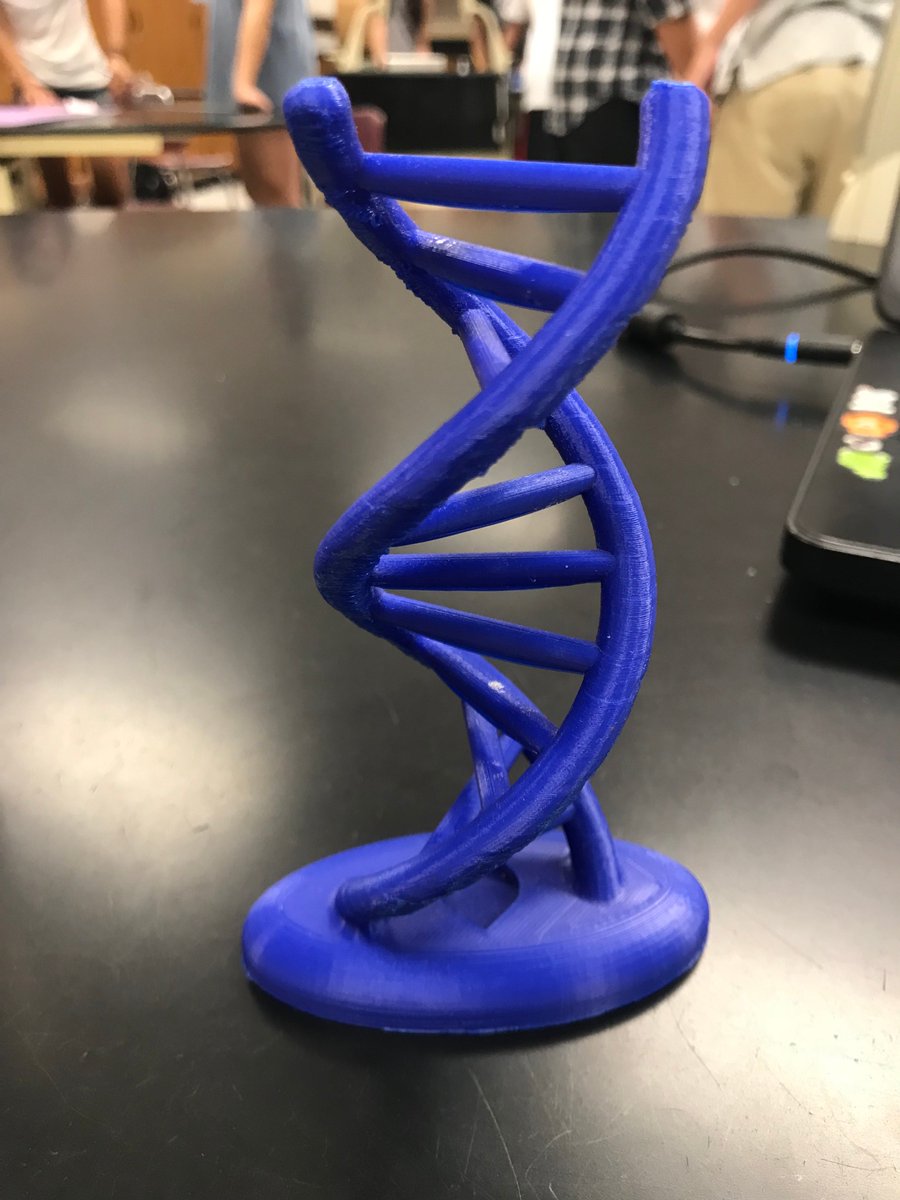 Ridgewood Hs On Twitter Rhs Makerspace 3d Printers Were Used To Print A Double Helix Structure And Prototyping Of Perpetual Motion Machines Helping Students Visualize Actual Structures The Rhs Makerspace Is Staffed