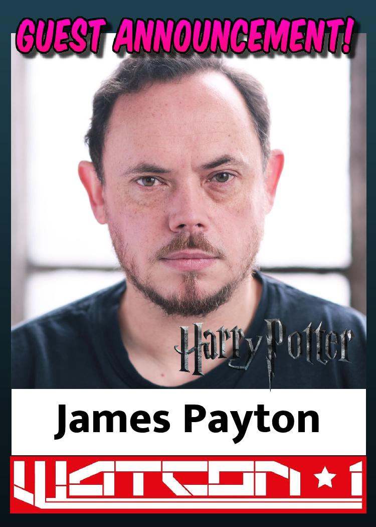 WatConOne1's tweet photo. We've made our first 5 guest announcements... First up, @MrJamesPayton #HarryPotter #CaptainAmerica #ComicCon #ComicConGuest #WatConOne March 30th 2019. Bushey Sports Club. https://t.co/PtRZForEbV