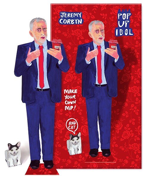 Our new Pop Up Corbyn from rosieflo.co.uk #LabourPartyConference #LabConf18 #Corbyn