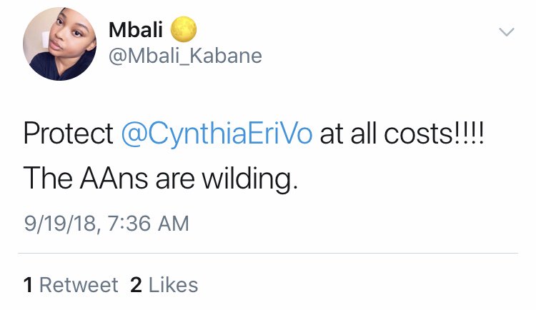 We encourage our African allies to listen, engage genuinely, and speak up against disrespect. If you choose to engage us with the whataboutisms & strawmans of last week, please don’t be surprised if we no longer respond. It’s clear that some are trying to deflect & silence.