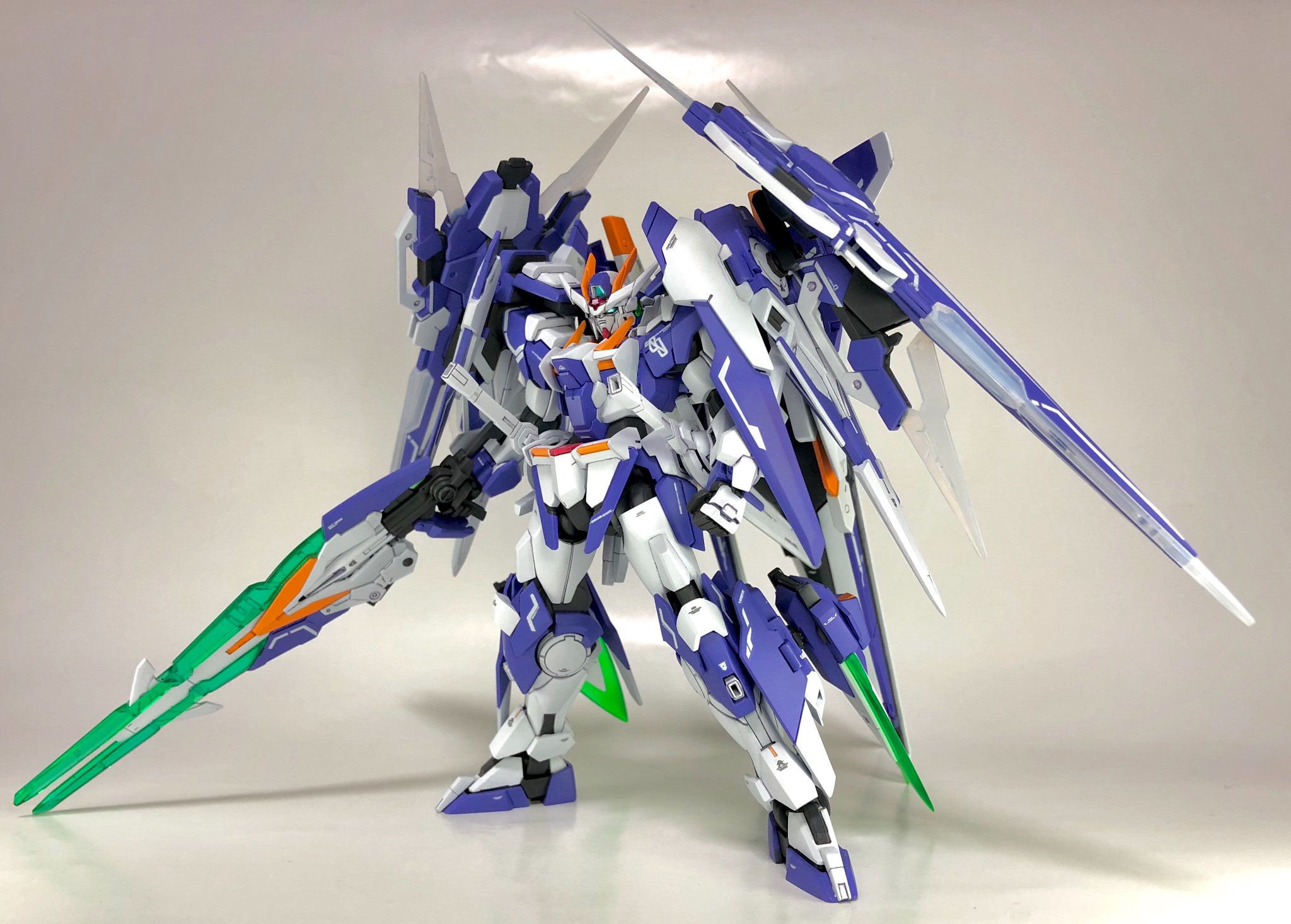 トライエイジ ガンダムエクシア ダブルオーライザー パラレル ガンダムトライエイジ BUILD G6弾」シークレットカードとして
