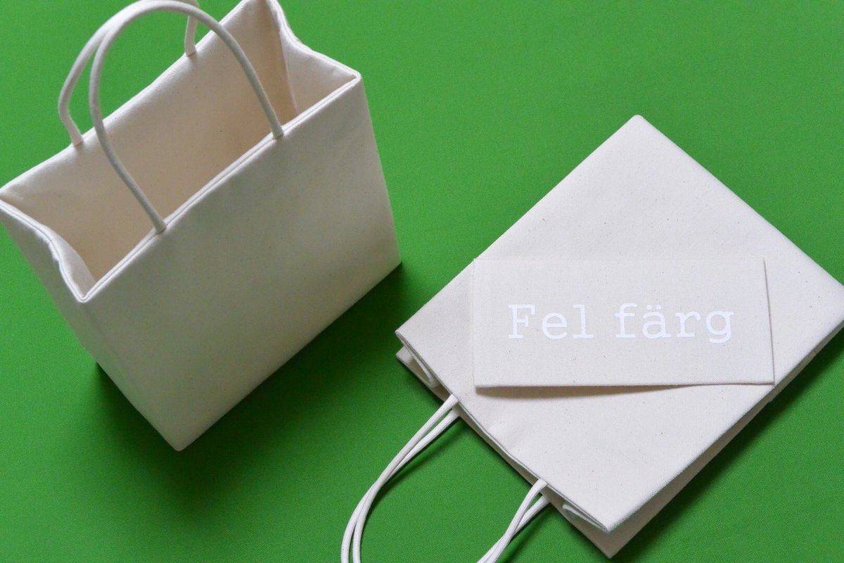 Fel Farg ﾌｪﾙﾌｧｰｸﾞ 紙袋型布バッグ キナリ 2 紙袋型布バッグ 紙袋型 紙袋 バッグ Bag 帆布