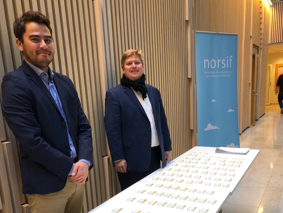 We are looking forward to welcome nordic SIF members to the annual nordic conference for sustainable investment forums. This year in Oslo. #nordicSIF
