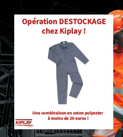 Opération DESTOCKAGE chez Kiplay !

Une combinaison en coton polyester à moins de 20 euros ça vous dit ? C'est par ici :

kiplay.com/fr/destockage/…