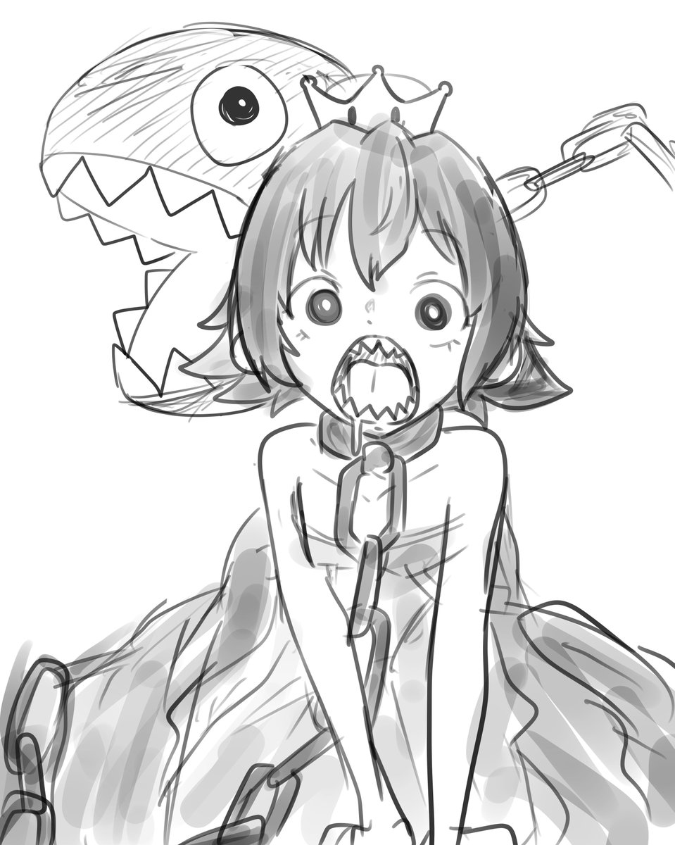 レサレサ パックンフラワー姫 ワンワン姫 ドンキー姫 どこまでいくんだこのビッグウェーブｗｗｗ もう津波だこれｗｗｗ 発祥は二次創作の クッパ姫 2ページ目 Togetter