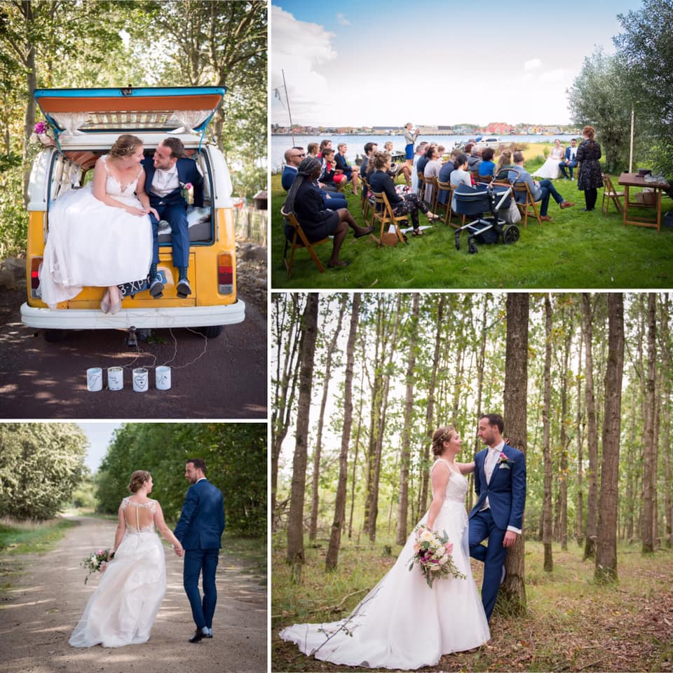 FotoMartini's tweet photo. Wout en Harriette zijn vrijdag getrouwd! En zelfs buiten! https://t.co/GiJa7jw5qQ