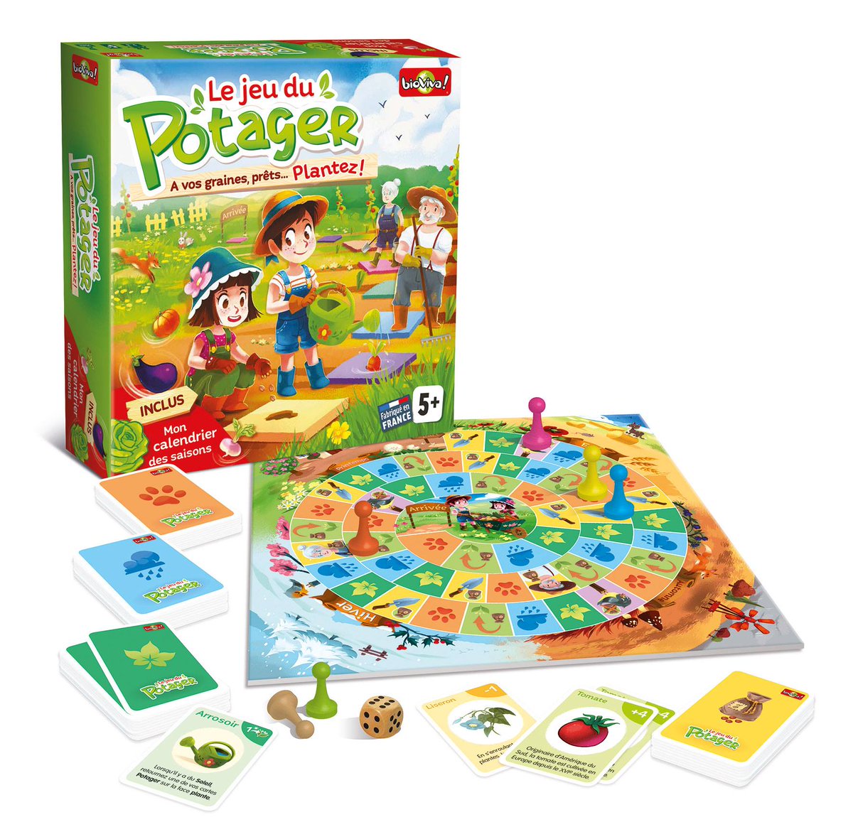 annuairevert's tweet photo. [TROPHÉES NATEXPO] ARGENT pour le jeu du potager @BiovivaEditions 🏆
 Le jeu idéal des petits et grands pour découvrir de manière ludique les secrets du potager au naturel 🌱🍎 https://t.co/CNAmgBFpj3