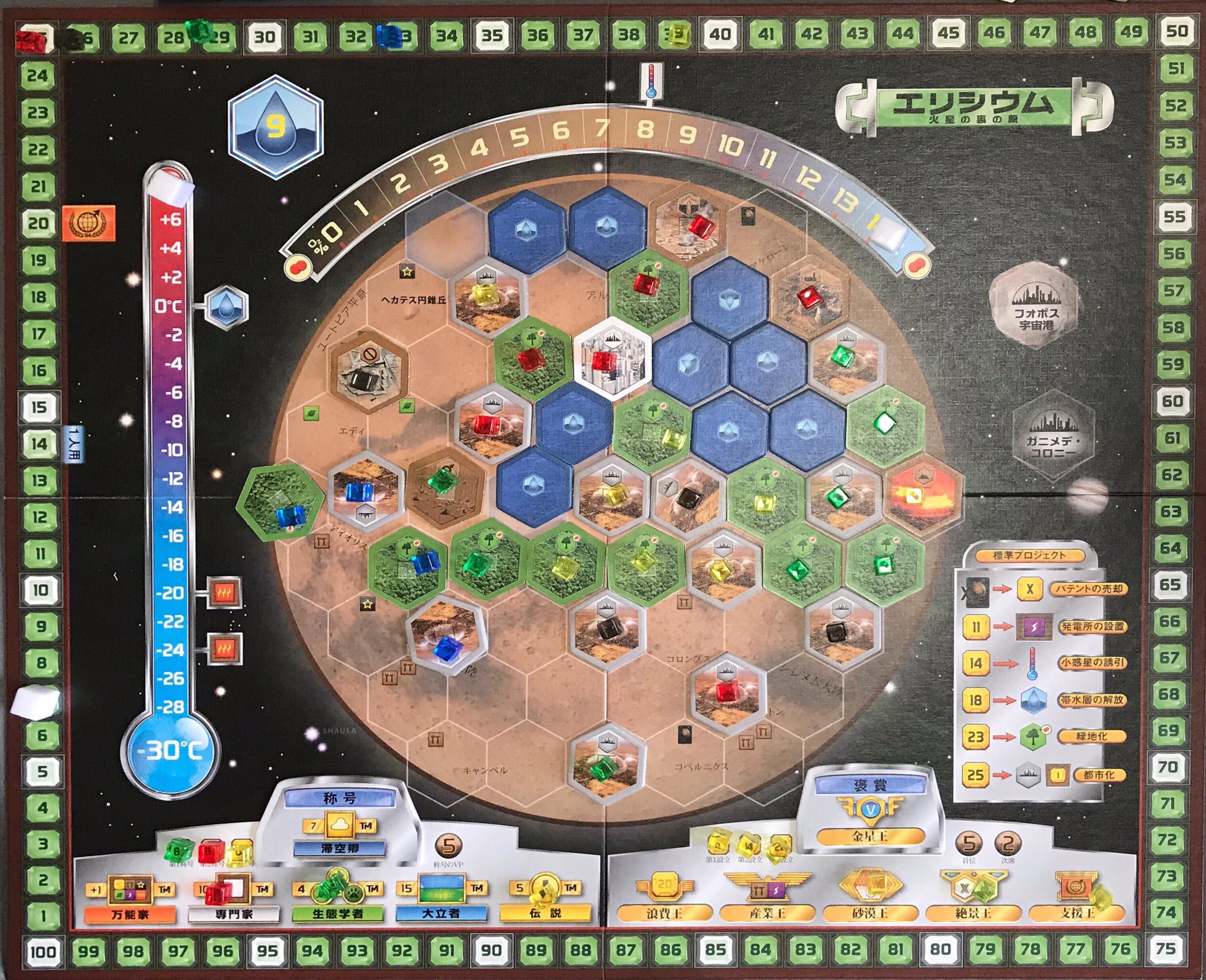 キョウ テラフォーミングマーズ金星拡張 プレリュードカード 地球政府介入 時短の為に火星上のみ にて五人戦 エコライン選択し 緑カード1枚 青カード1枚 赤カード5枚にて勝利 キョウ テラフォーミングマーズ金星拡張 プレリュードカード 地球政府介入 時短の為に火星上のみ にて五人戦 エコライン選択し 緑カード1枚 青カード1枚 赤カード5枚にて勝利