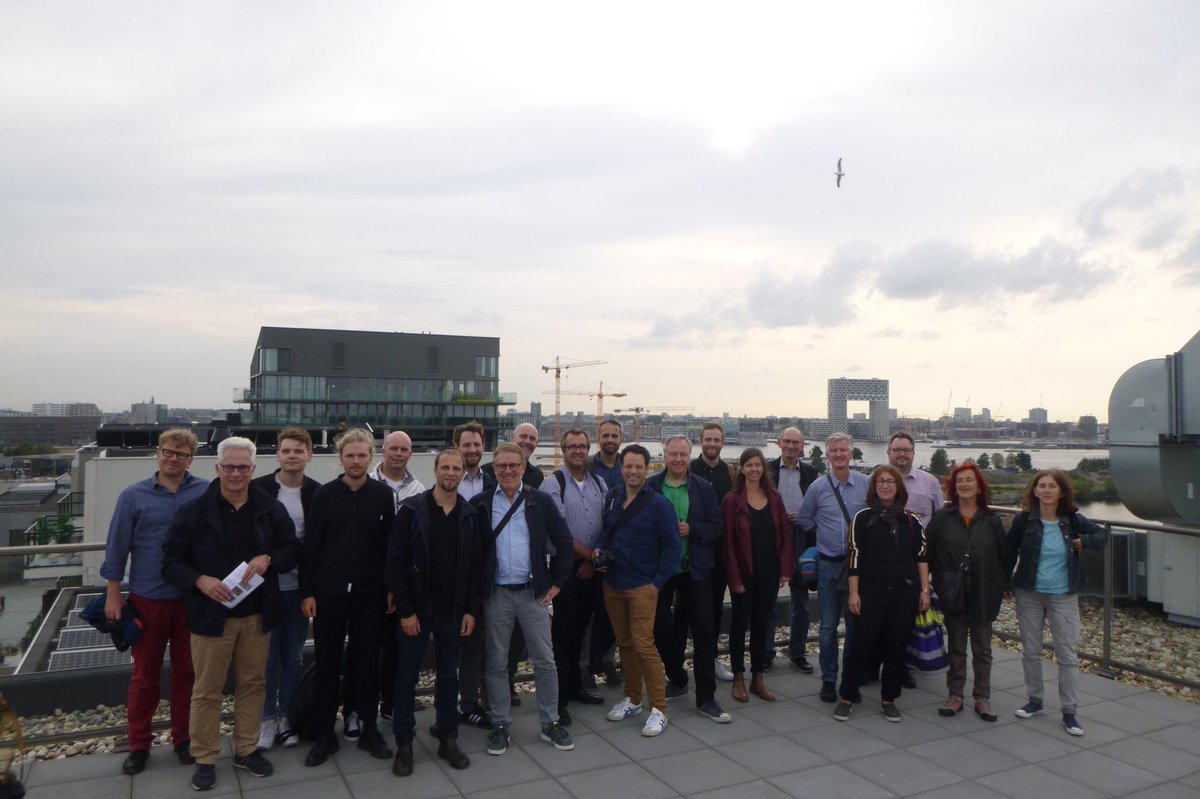 Projectbezoek PUUUR_BSH met 25 Duitse stedebouwers en wethouders regio Keulen - Bonn #stedelijkeverdichting #Buiksloterham @MUST_urbanism