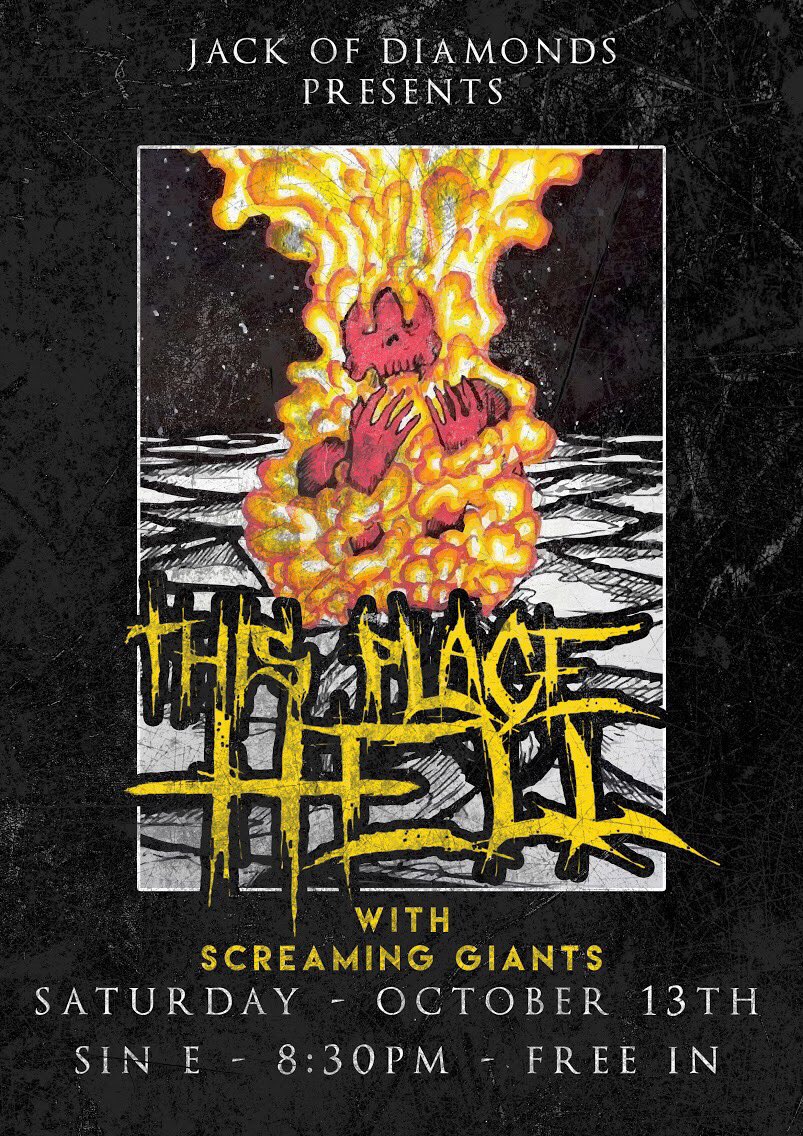 SATURDAY OCTOBER 13TH W/<a href="/ScreamingGiants/">ScreamingGiants</a> <a href="/SinEDublin/">Sin E</a> 
Artwork from @spit_blossoms go follow him on insta 👌🏻