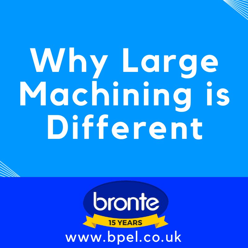 Why Large Machining Is Different

One of the most common stories we hear at Bronte is from customers who have sent out large machining to a jobbing machine shop who have struggled with the parts. What makes large machining so different?

bpel.co.uk/post/why-large…