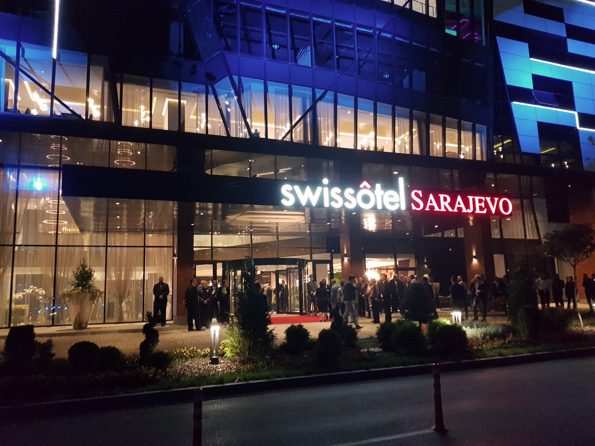 SNSGroupHCF's tweet photo. Ranko Vlahek from our European office attended the grand opening of Swissotel Sarajevo on 20th of September. Hope your guests will like SNS Haute Couture furniture we delivered to Swissotel Sarajevo! #indoorfurniture #SNSGroup #HauteCouture #Swissotel #Sarajevo #grandopenings https://t.co/i8eLZBOyTM