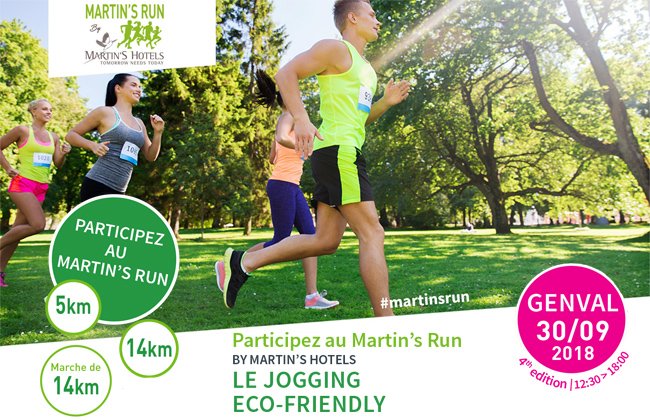 La 4ème édition du Martin's Run a lieu ce dimanche ! Courses de 5 ou 14 km et marche de 14km au coeur de la nature et dans une ambiance familiale 🌿
facebook.com/events/3949721…
