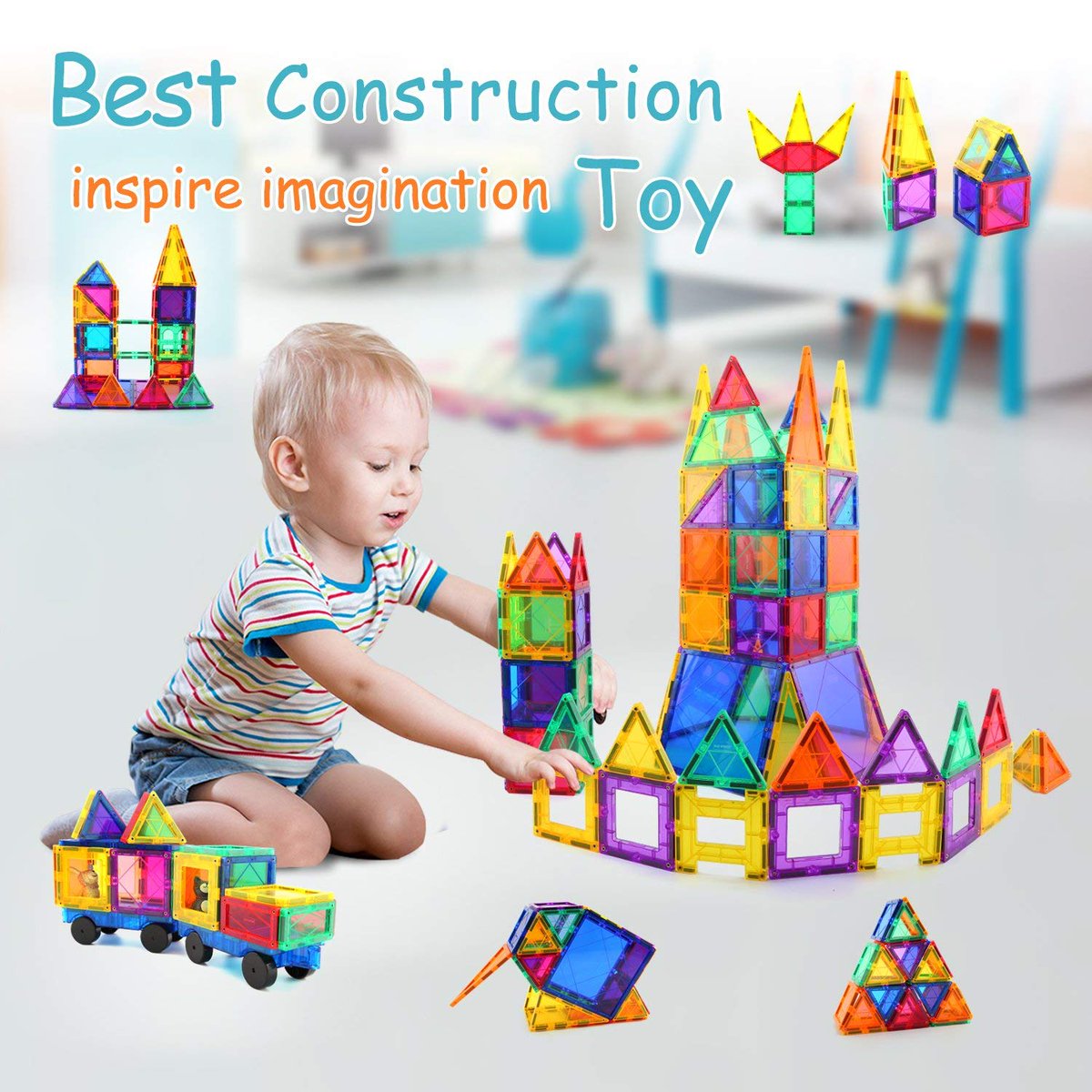 Take your child's imagination to the next level!

Children Hub 100pcs Magnetic Tiles Set for only $42.00

Get it here: amazon.com/dp/B0746F7744