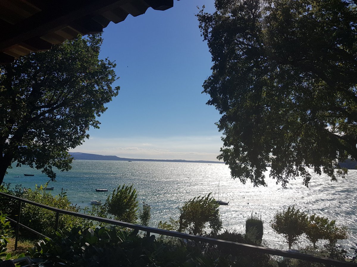 The view over lake garda
