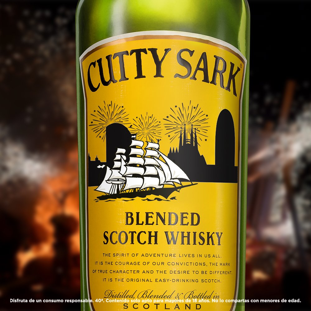 ¡Felicidades, Barcelona! Disfruta de un gran día de LA MERCÈ! #CuttySark #NacidoParaMezclarse