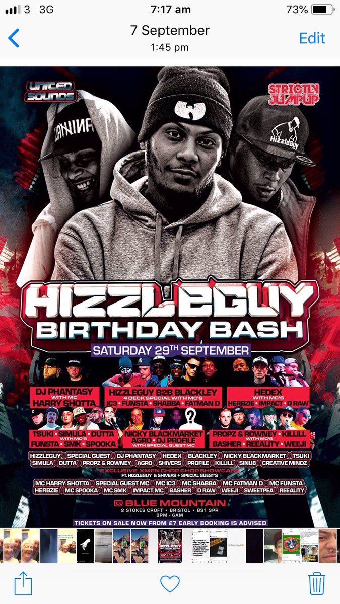 Impact MC (@impact_emcee) on Twitter photo Young Shellys birthday bash in #Bristol this weekend #Dnb #DrumAndBass <a href="/Hizzleguy/">BEACHGANG HUNCHO 🏄🏾♂️🏝🏖</a> <a href="/unitedsounds1/">Unitedsounds</a> <a href="/strictlyjumpup/">Strictly Jumpup</a> Young Shellys birthday bash in #Bristol this weekend #Dnb #DrumAndBass <a href="/Hizzleguy/">BEACHGANG HUNCHO 🏄🏾♂️🏝🏖</a> <a href="/unitedsounds1/">Unitedsounds</a> <a href="/strictlyjumpup/">Strictly Jumpup</a>