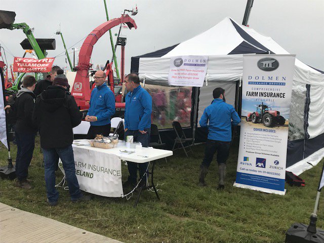 FarmInsuranceIE's tweet image. Thank you to everyone who visited us at our first National Ploughing Championships. A special thank you to all our staff, they had to build the stand twice, worked through a storm, mud and rain.
We look forward to returning next year. #ploughing2018 #farmers #farm #ploughing