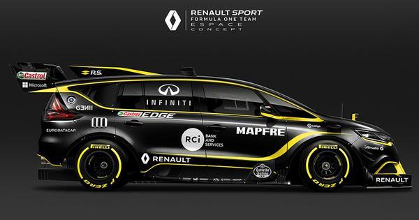 Wat als Renault Sport een opvolger zou bouwen voor de Espace F1 uit 1994, een propvol Formule 1-gestoken monovolume? autowereld.be/autonieuws/sco…