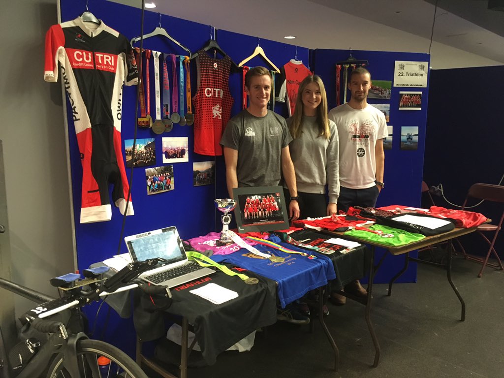 CardiffUniTri's tweet photo. Come say hello to us today at stand 22 in the Students' Union! #CUTri #TeamCardiff https://t.co/HRYn6Sdmk2