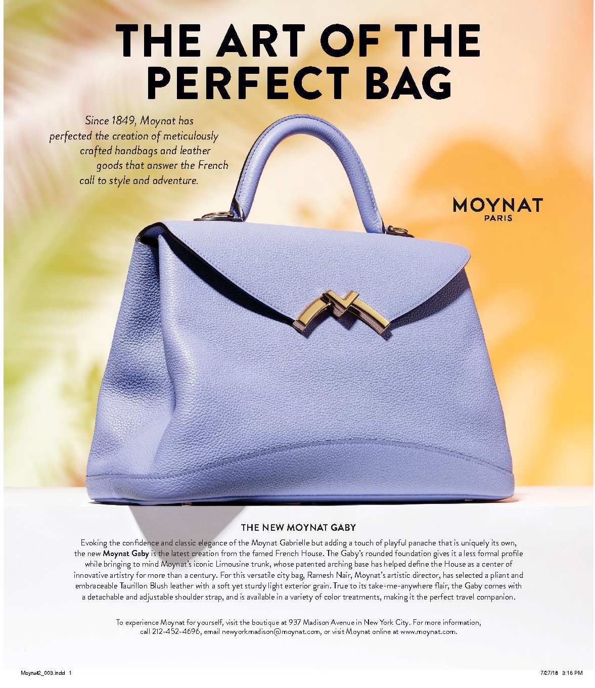 MOYNAT on X: A closer look at the Gabrielle. #moynat