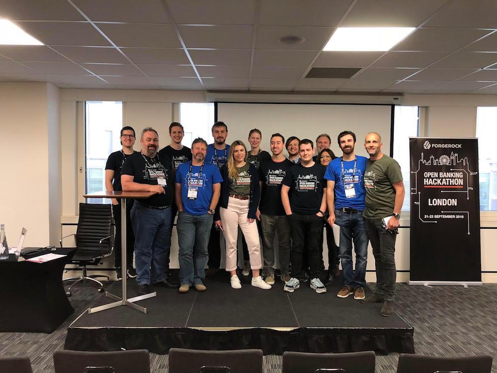 ForgeRock's tweet photo. What a weekend. Big thanks to our attendees, volunteers, mentors, and judges for making #OpenBankingHackathon one for the books. We truly could not have done this without you. @will_beeson @cjemichael @megancaywood #OpenBanking https://t.co/jOlgGTItQP