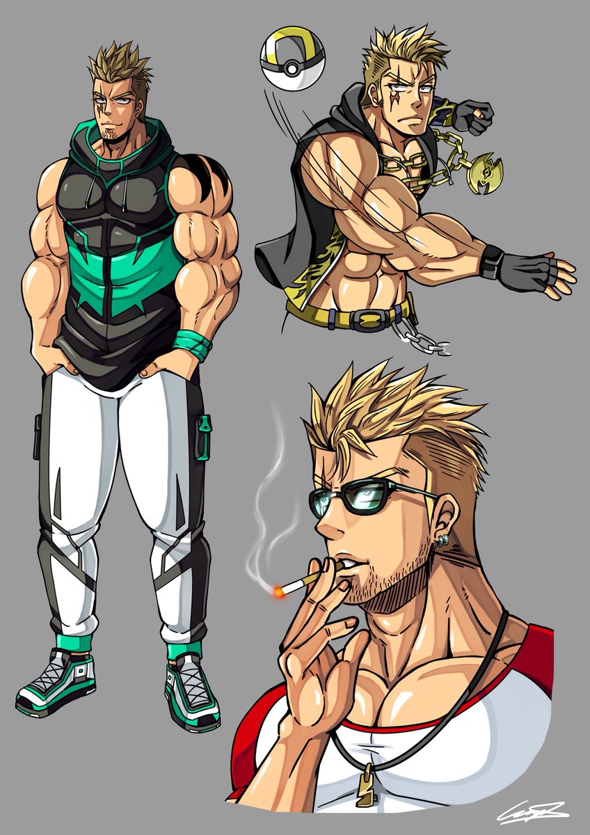 psyouI's tweet photo. You could say laxus isn’t my fave character of ft at all... #laxus #fairytail #drawing https://t.co/fRFd26gxIl